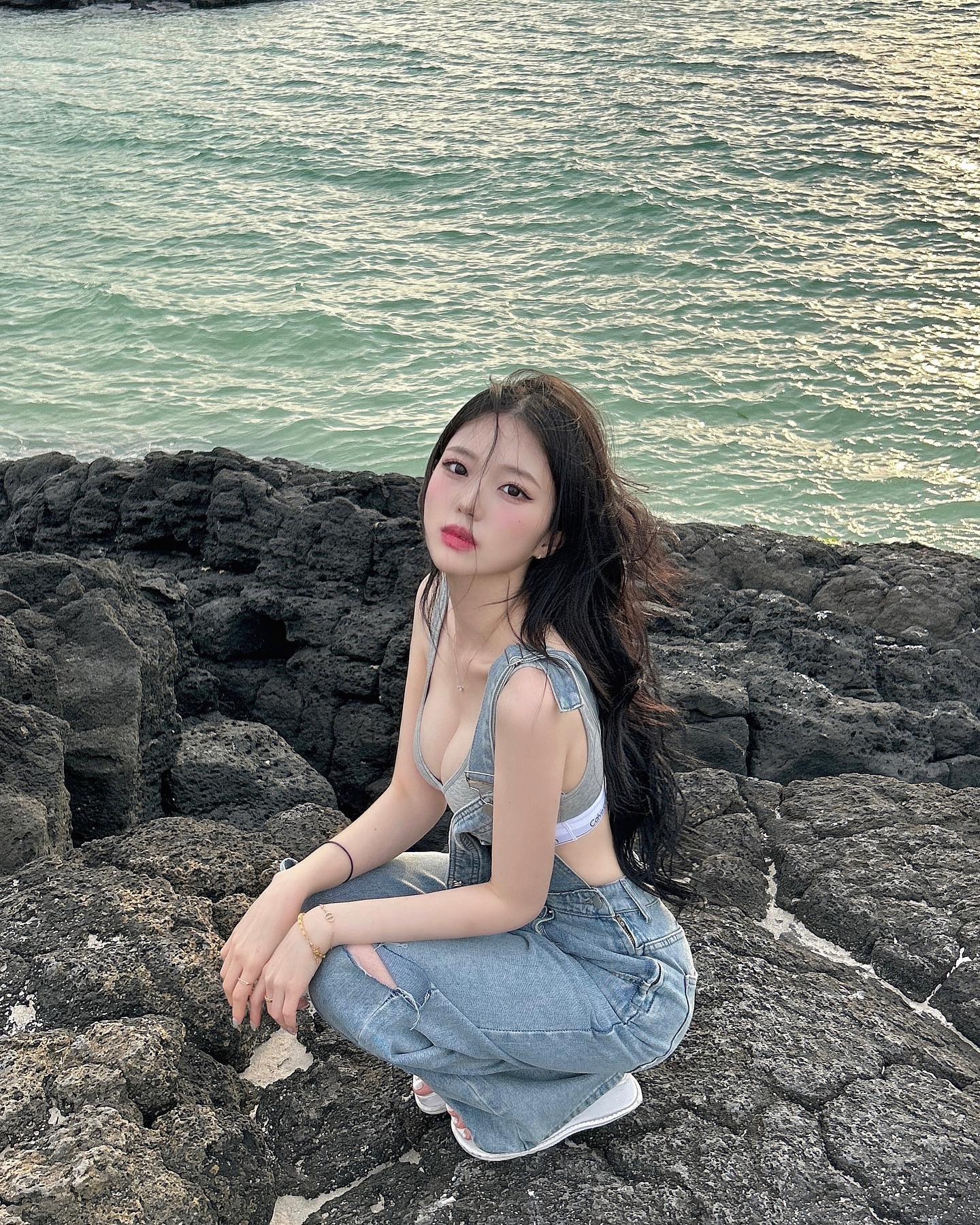 멜빵녀