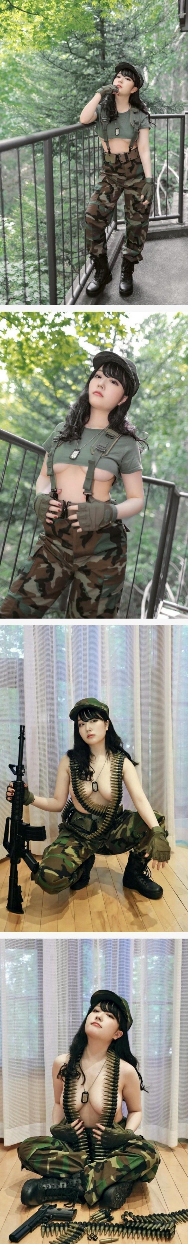 이런 여군 있으면 유격 훈련 매주 가능