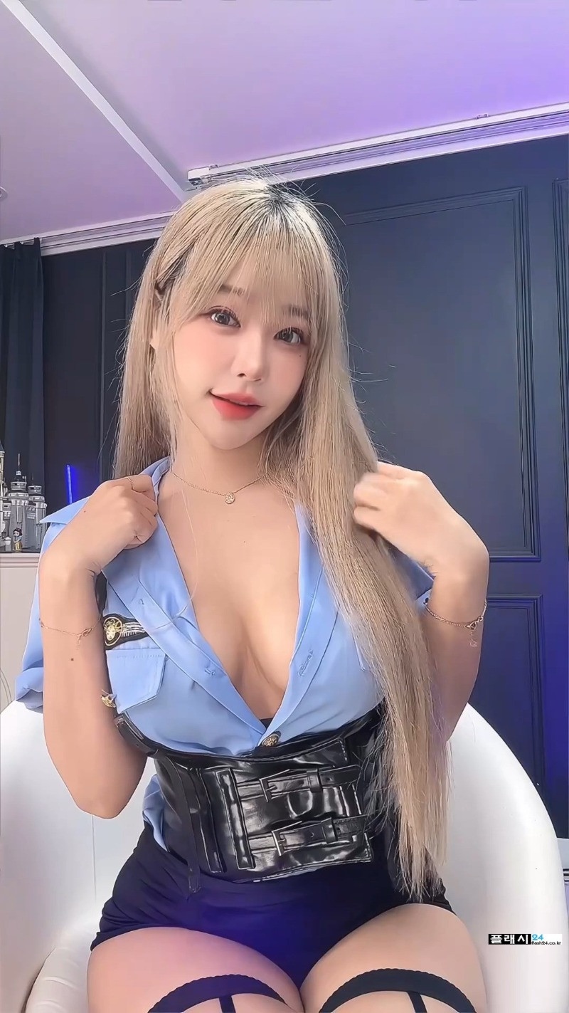 경찰복 코스프레