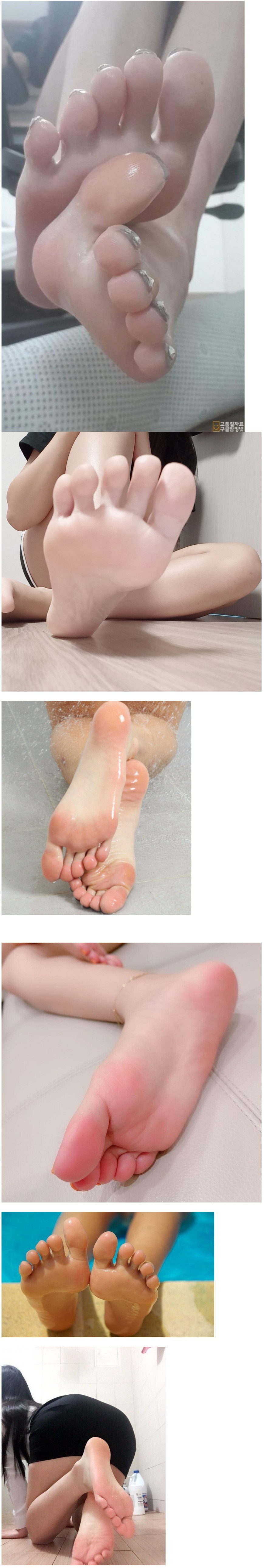 발 페티쉬 강하게 자극하는 짤