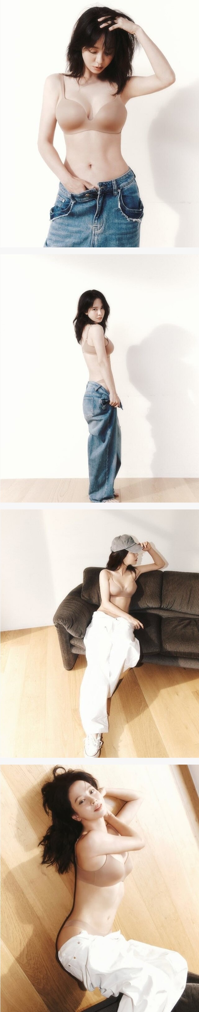 속옷 화보 찍은 송지효