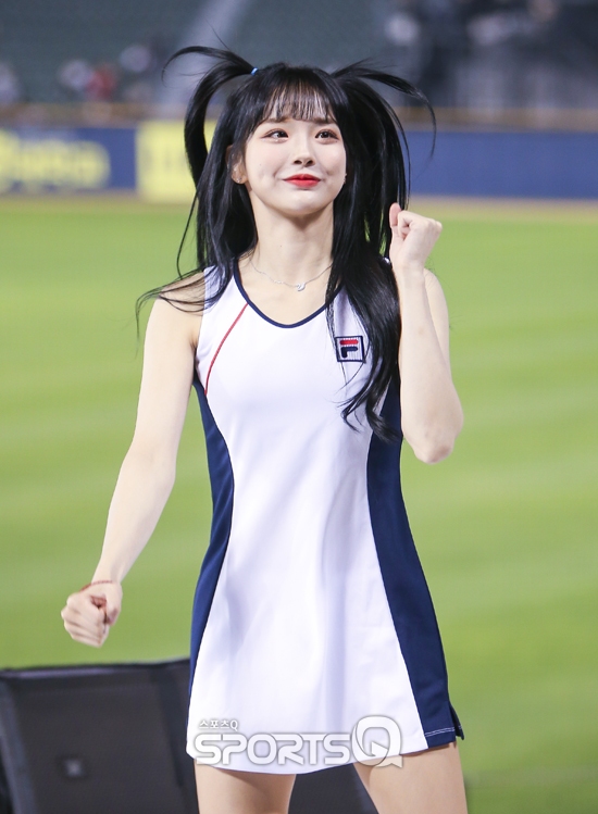 치어리더 박하정