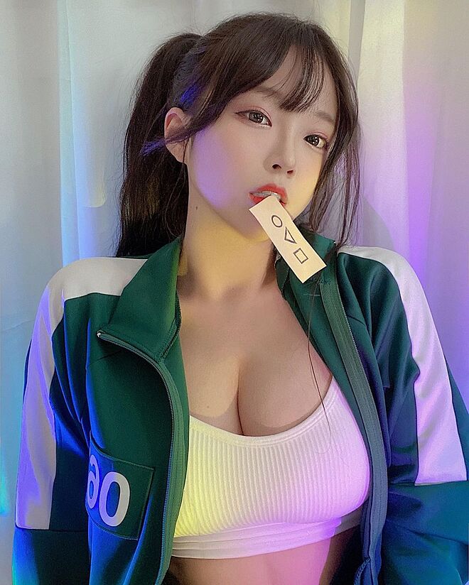 오징어 게임 운동복 입은 BJ