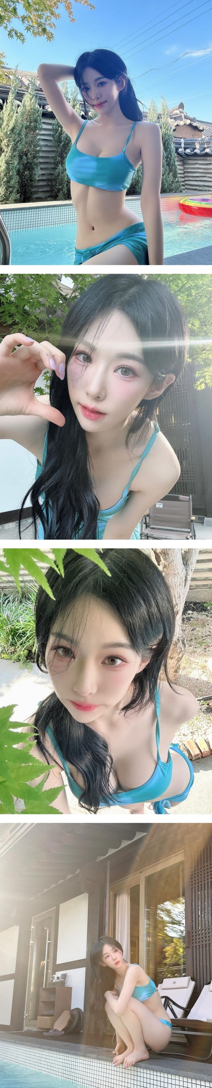 개미허리 기래민 비키니