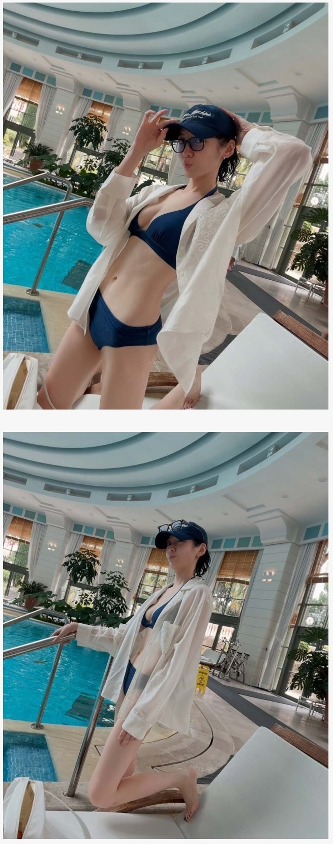 배우 박지현 비키니