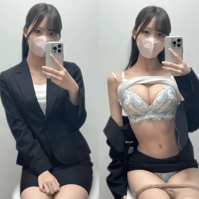 ㅎㅂ) 꼴리는 오피스룩