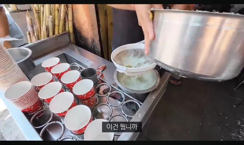 여행 유튜버 누나의 인도 길거리 음식 체험