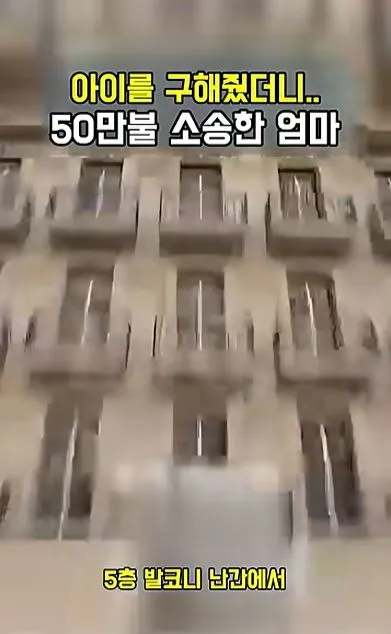 [스압] 아이를 구해줬더니 50만불 소송한 애엄마