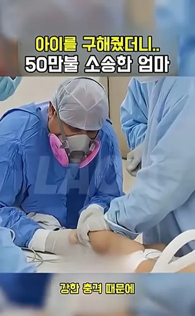 [스압] 아이를 구해줬더니 50만불 소송한 애엄마