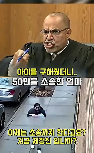 [스압] 아이를 구해줬더니 50만불 소송한 애엄마