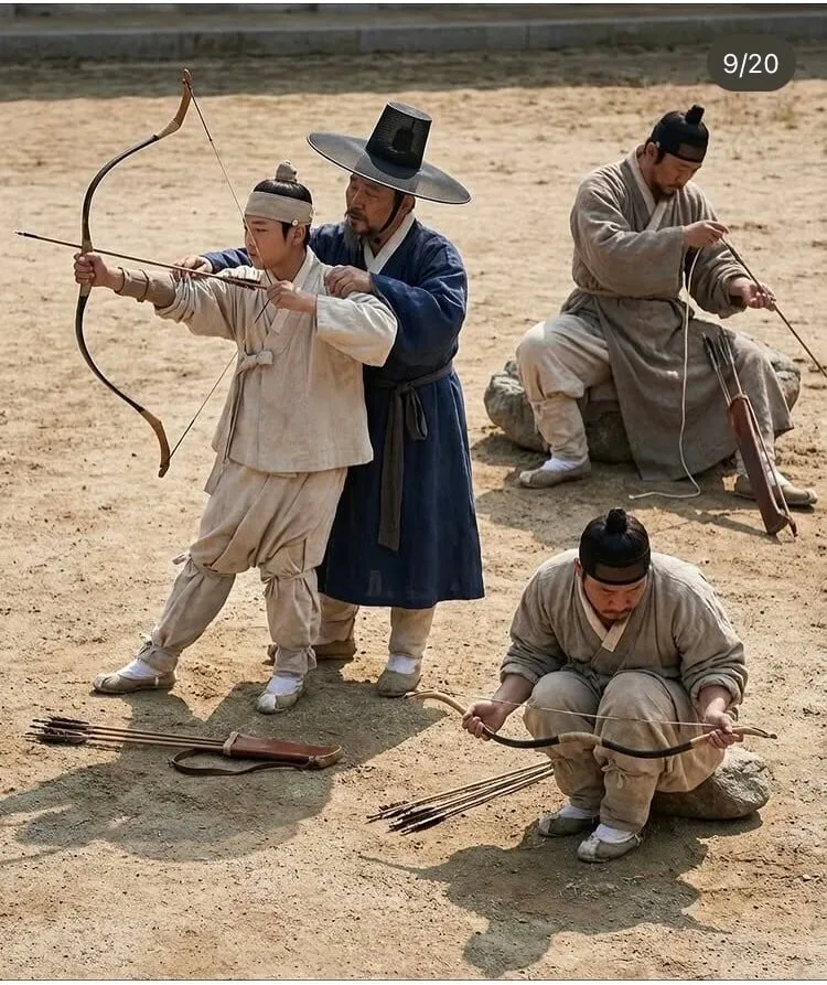 나노바나나로 생성한  한국민화 실사