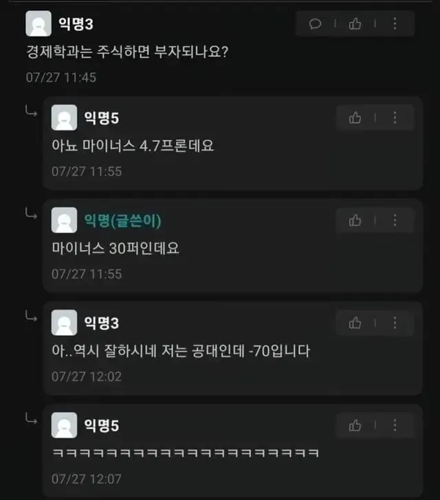 경제학과가 주식을 잘하는 이유