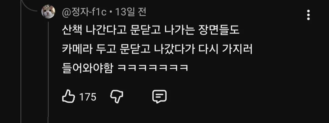 브이로그는 전부 가짜라는 여배우