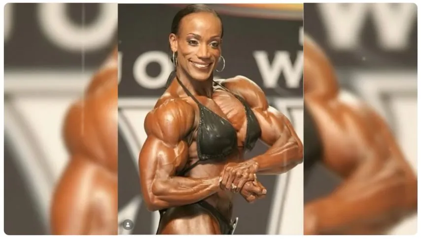혐주의) 스테로이드 남용한 여자 보디빌더들의 신체 변화