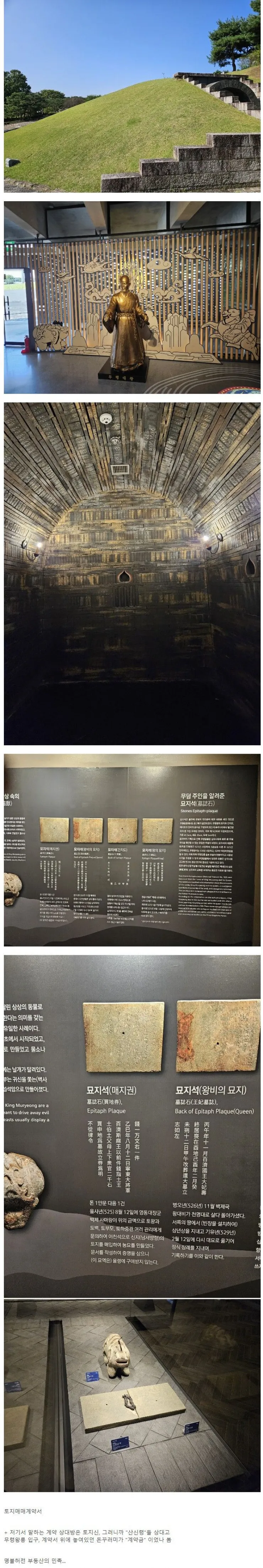 의외로 무령왕릉에서 나온것
