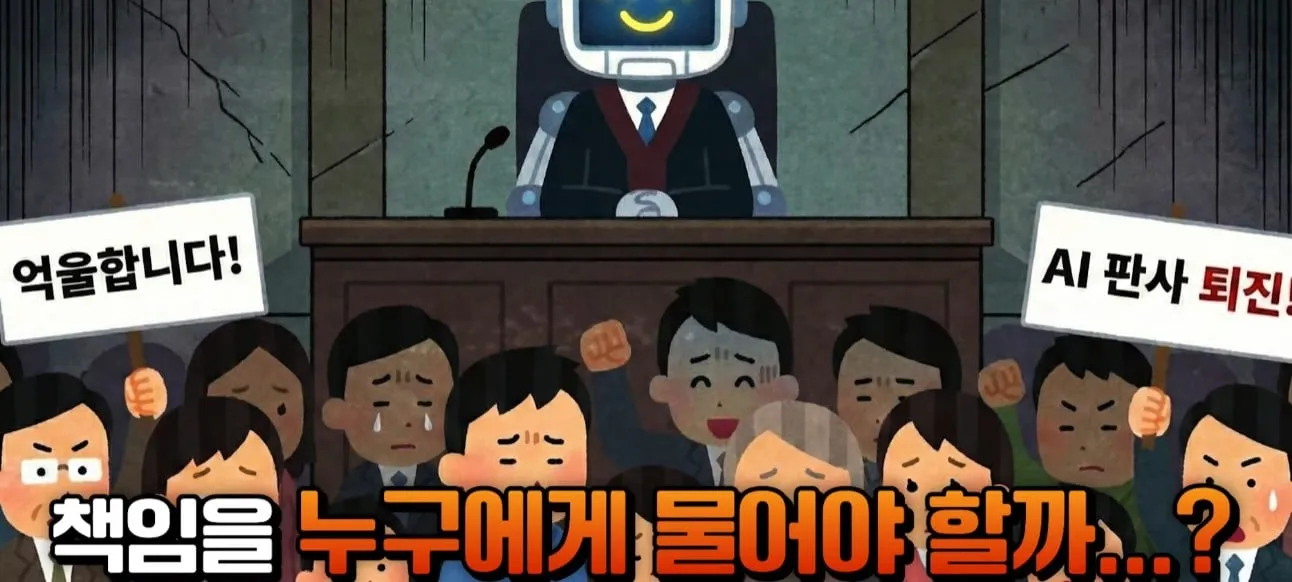 AI 판사가 잘못된 판결을 하면 책임질수 있을까?