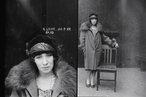 1920년대 호주 시드니 경찰은 범죄자 머그샷