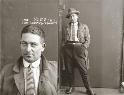 1920년대 호주 시드니 경찰은 범죄자 머그샷