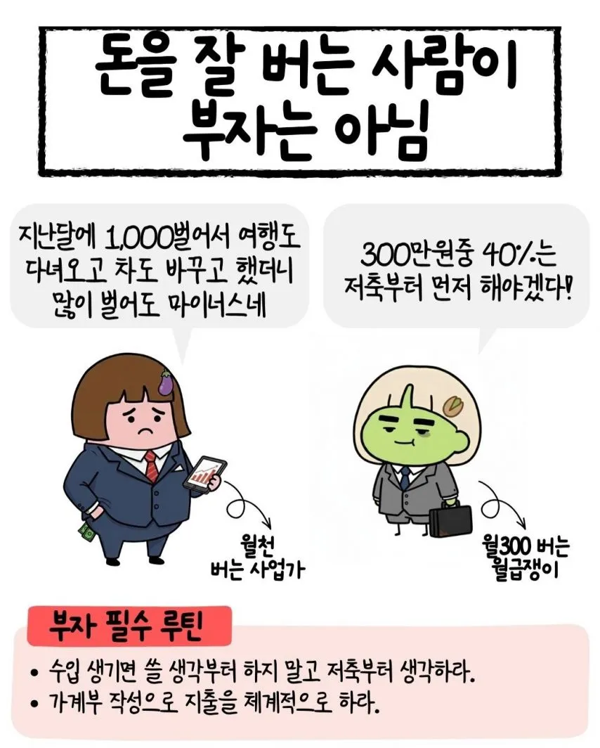 가난 탈출 7가지 습관