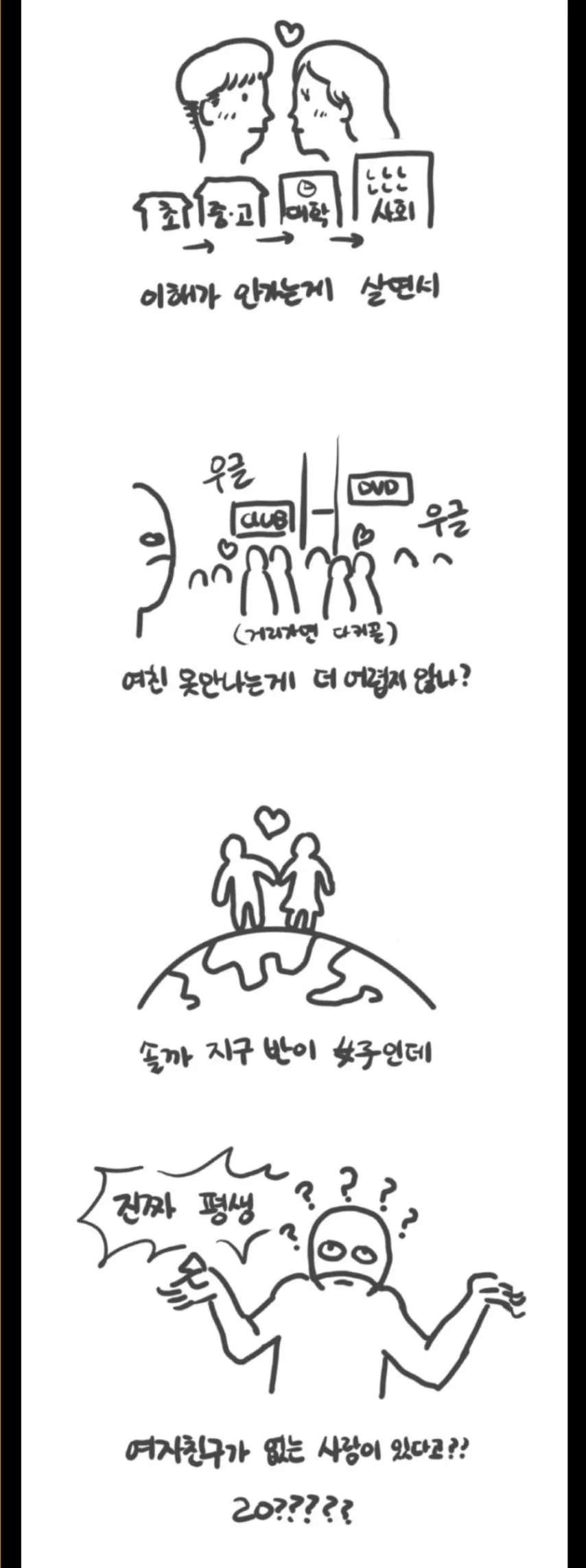 24살 이상에 모솔이 실제로 존재하나요?