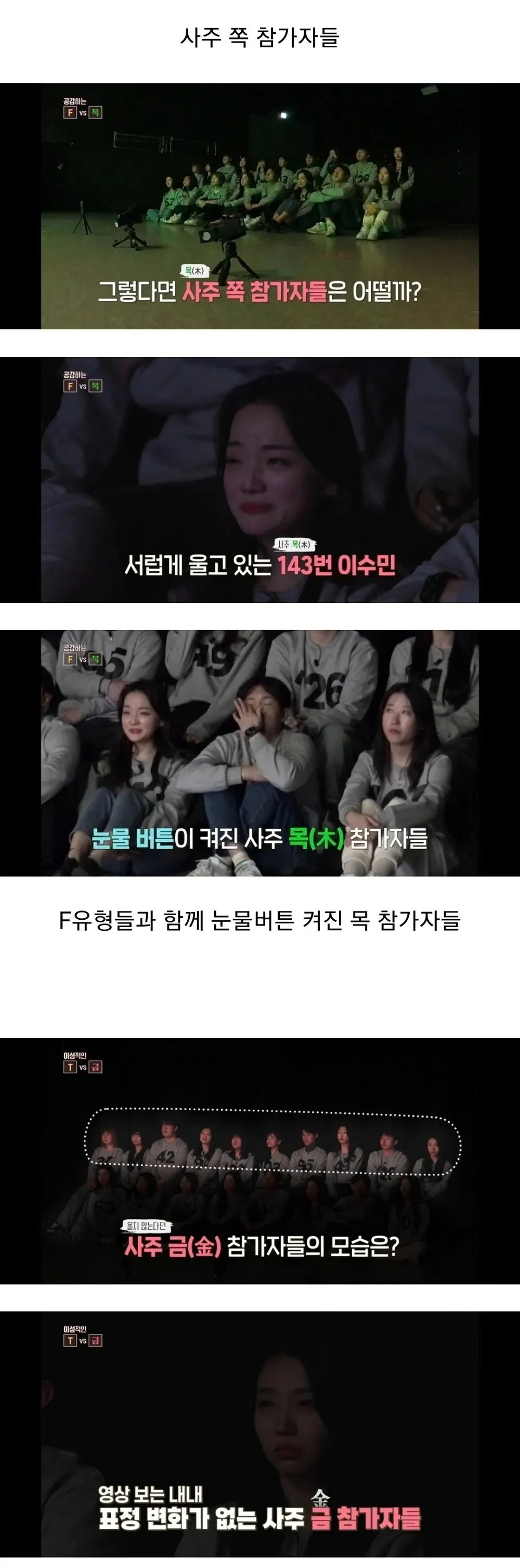 MBTI vs 사주 정확성 실험결과