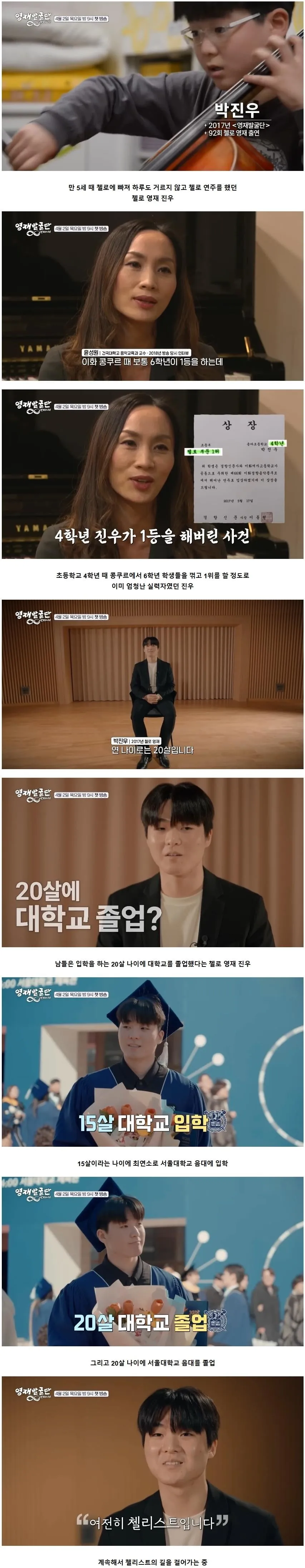 영재발굴단에서 소개했던 역대급 영재 6인 최신 근황 ㄷㄷ