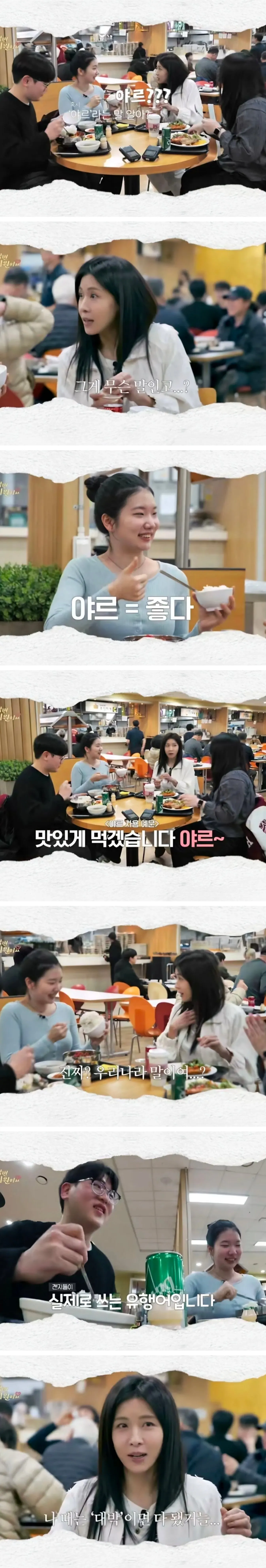 요즘 MZ 최신 유행어라는 야르