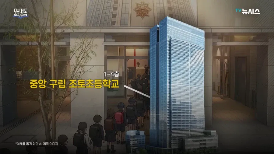 한국도 도입 검토 중이라는 일본의 빌딩 안 초등학교