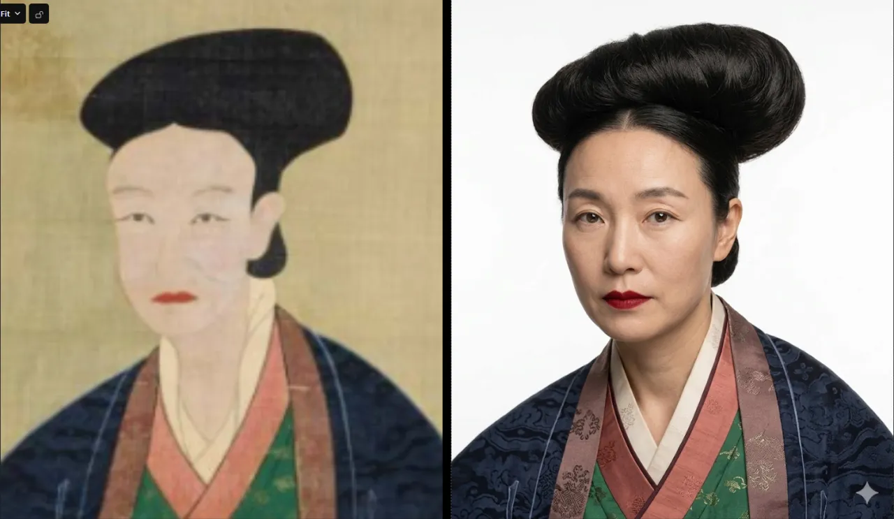 AI로 복원한 한국 역사 인물들의 얼굴