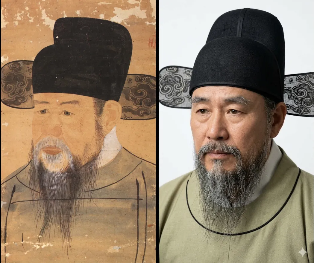 AI로 복원한 한국 역사 인물들의 얼굴
