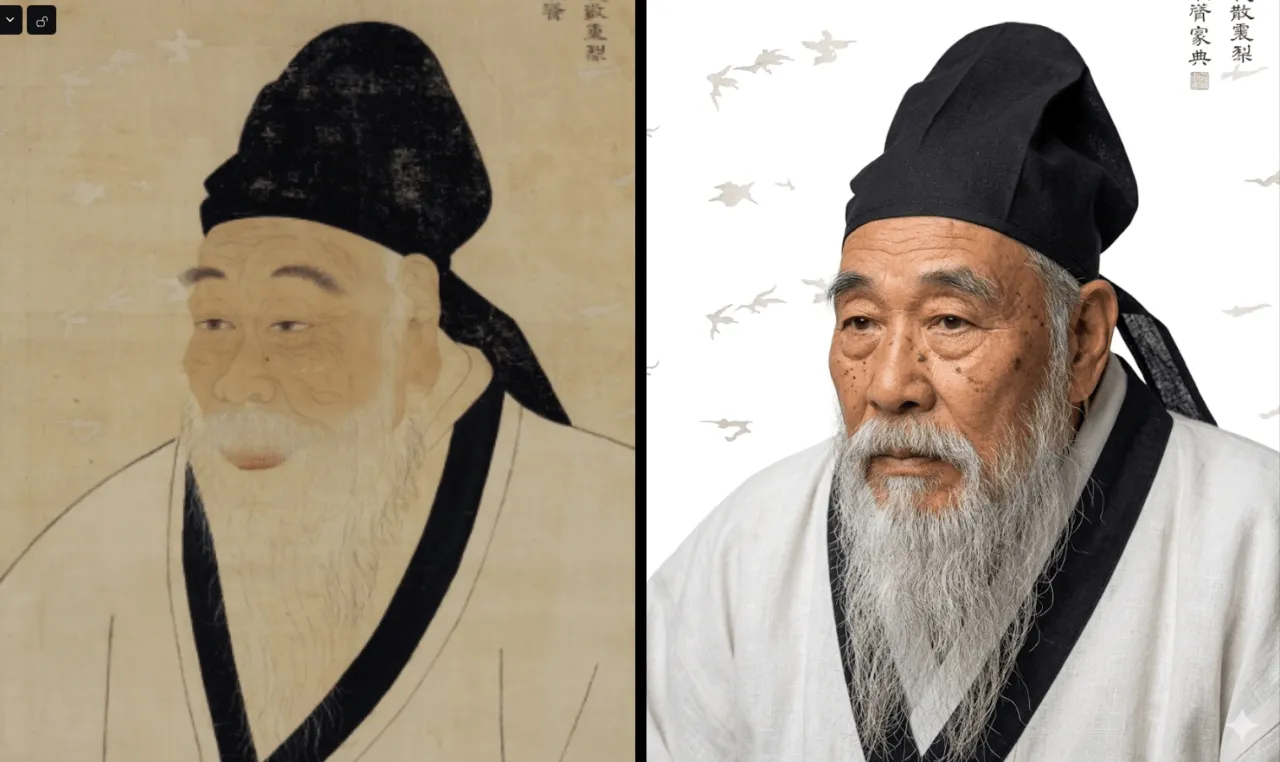AI로 복원한 한국 역사 인물들의 얼굴