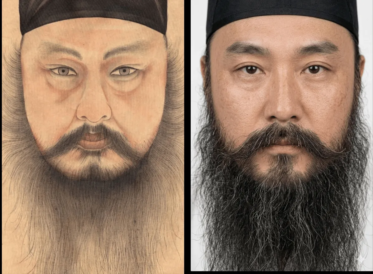AI로 복원한 한국 역사 인물들의 얼굴