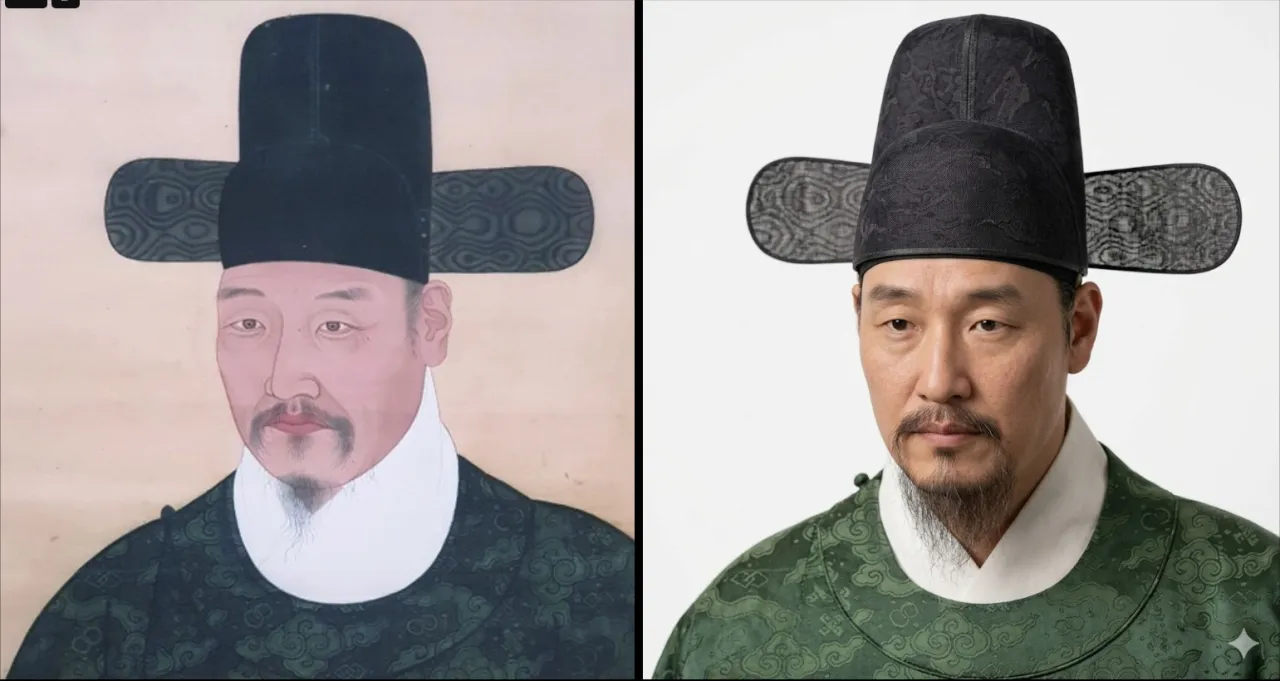 AI로 복원한 한국 역사 인물들의 얼굴