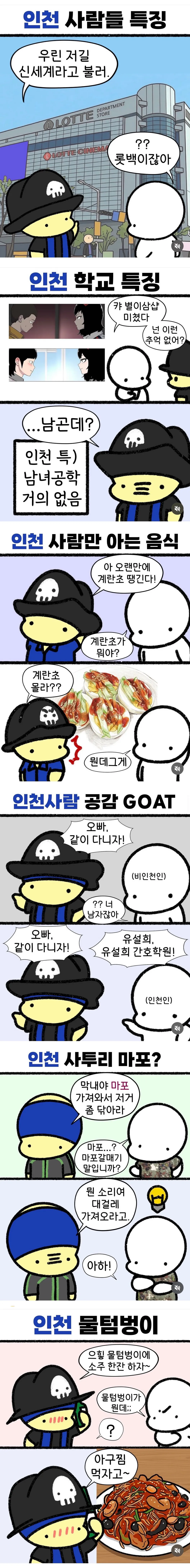 인천 사람 특징