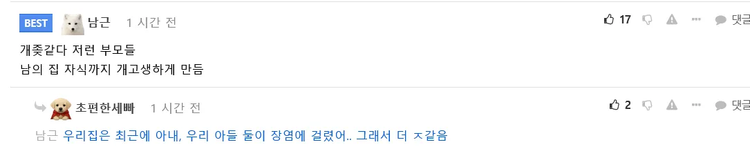이수지 유튜브 보다 소름 끼쳤다는 보육교사 남편,  펨붕이