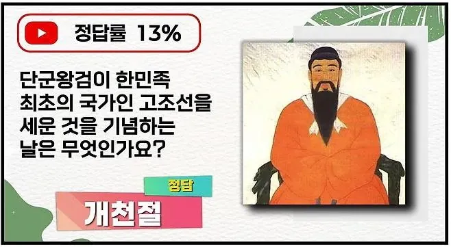 의외로 많이들 틀린다는 상식문제 다섯가지