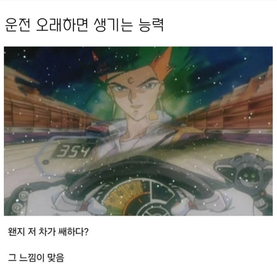 운전 오래하면 생기는 능력.jpg