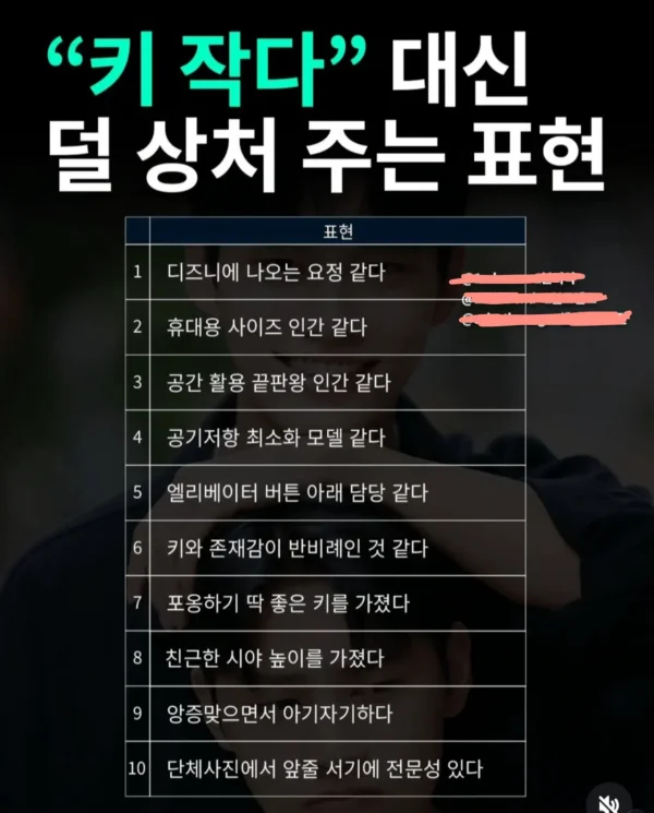키 작다 대신 덜 상처주는 표현.jpg