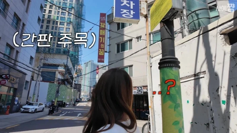 한국 고깃집에 간 일본인