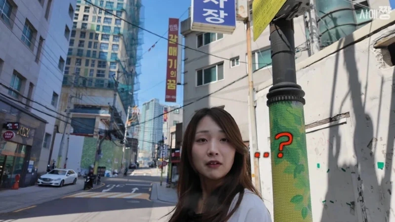 한국 고깃집에 간 일본인