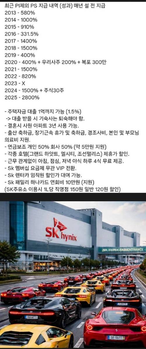 하이닉스 복지