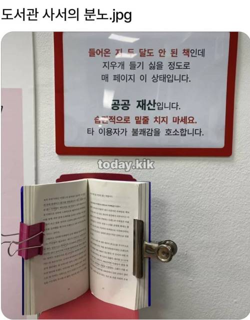 도서관 사서의 분노