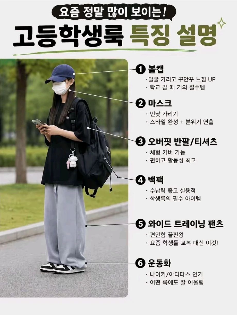 요즘 여학생들 사복 패션.jpg