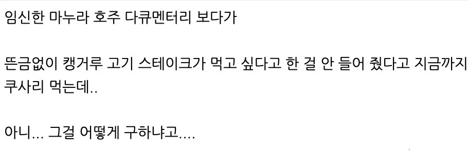 임신한 마누라가 먹고싶다는거 안사준 남편.JPG