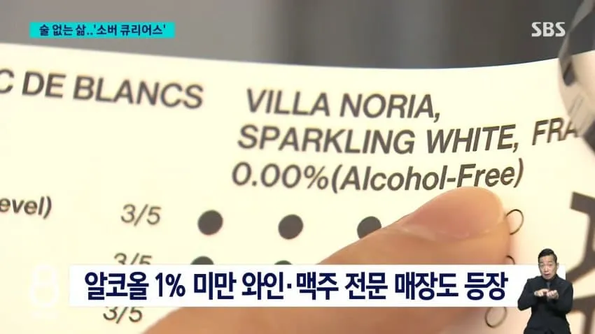 술 대신 주스로 건배..바뀐 문화에 술 소비 뚝