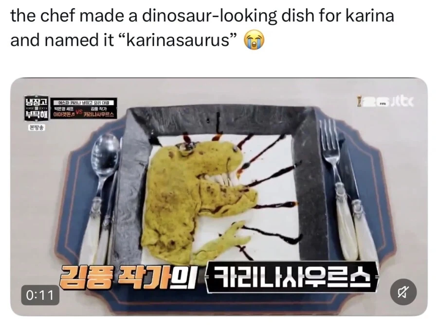 아이돌 때문에 냉부 처음 본 외국인.jpg