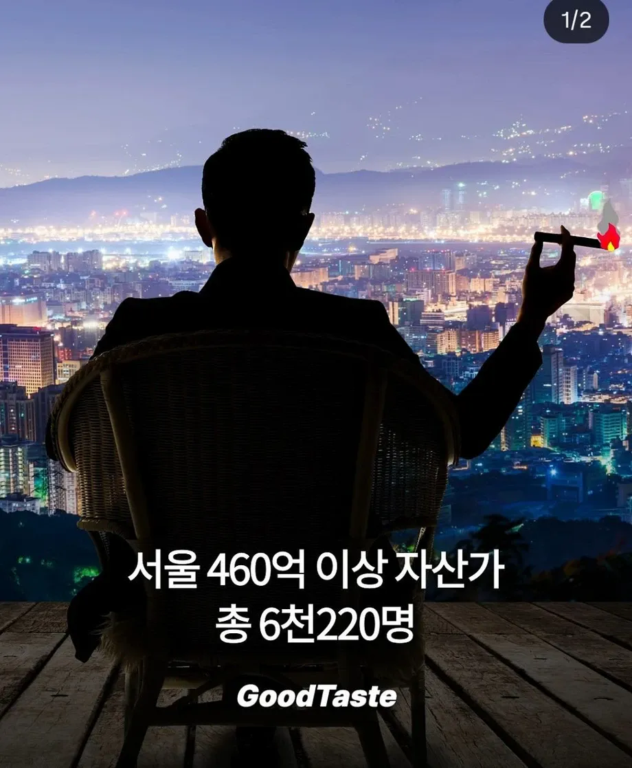 서울 460억 이상 자산가