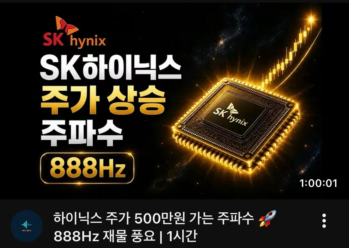 SK하이닉스 주주들이 꼭 봐야할 영상...