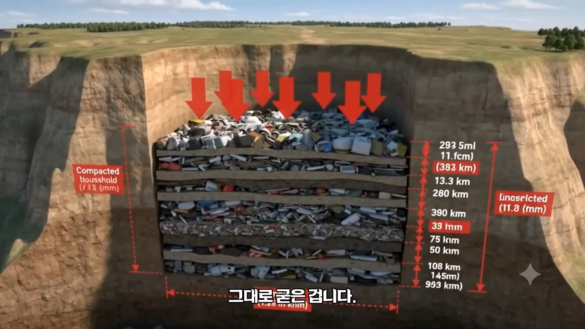 난지도의 아파트 30층 높이 쓰레기 산을 서울시가 처리한 방법