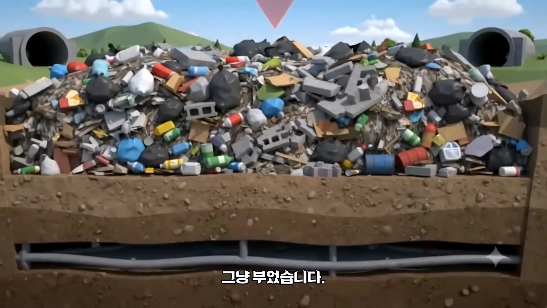 난지도의 아파트 30층 높이 쓰레기 산을 서울시가 처리한 방법